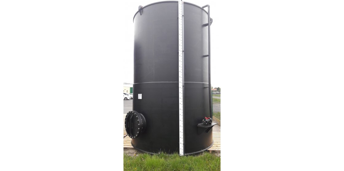 Réalisation sur mesure d’une cuve de 25m3 pour le stockage d'engrais liquide azoté